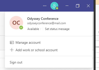 **PREVIEW** How to use MS Teams in the test environment – Odyssey ...